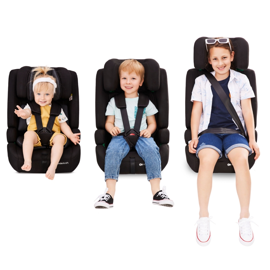 KINDERKRAFT - Car seat SAFETY FIX 2 i-Size (76-150 cm) black