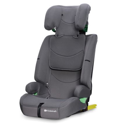 KINDERKRAFT - Car seat SAFETY FIX 2 i-Size (76-150 cm) grey