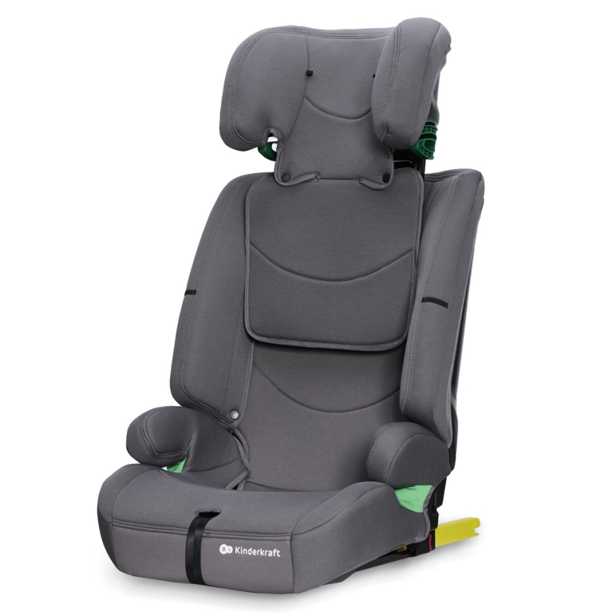 KINDERKRAFT - Car seat SAFETY FIX 2 i-Size (76-150 cm) grey