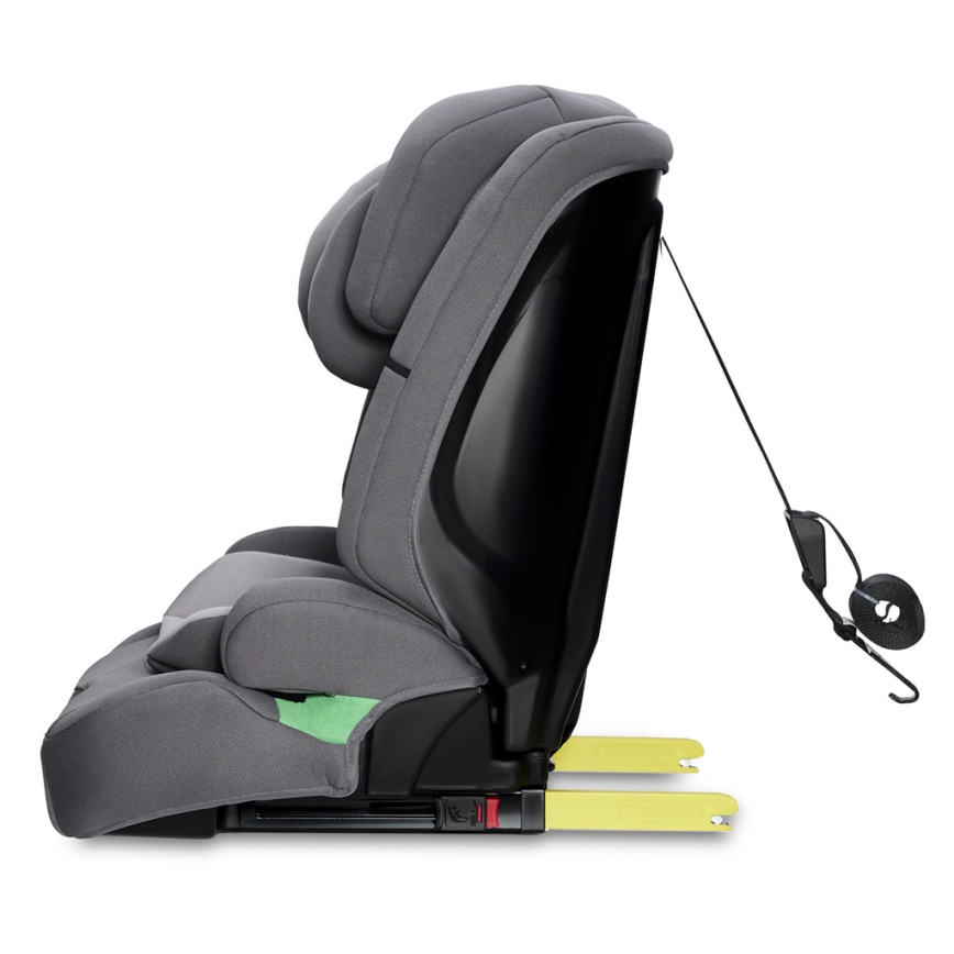 KINDERKRAFT - Car seat SAFETY FIX 2 i-Size (76-150 cm) grey