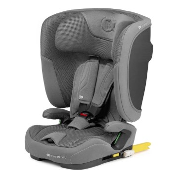 KINDERKRAFT - Child Car Seat FIX2GO i-Size 76-150 cm Grey