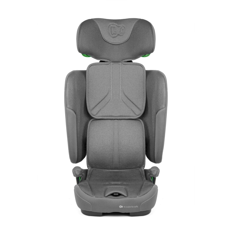 KINDERKRAFT - Child Car Seat FIX2GO i-Size 76-150 cm Grey