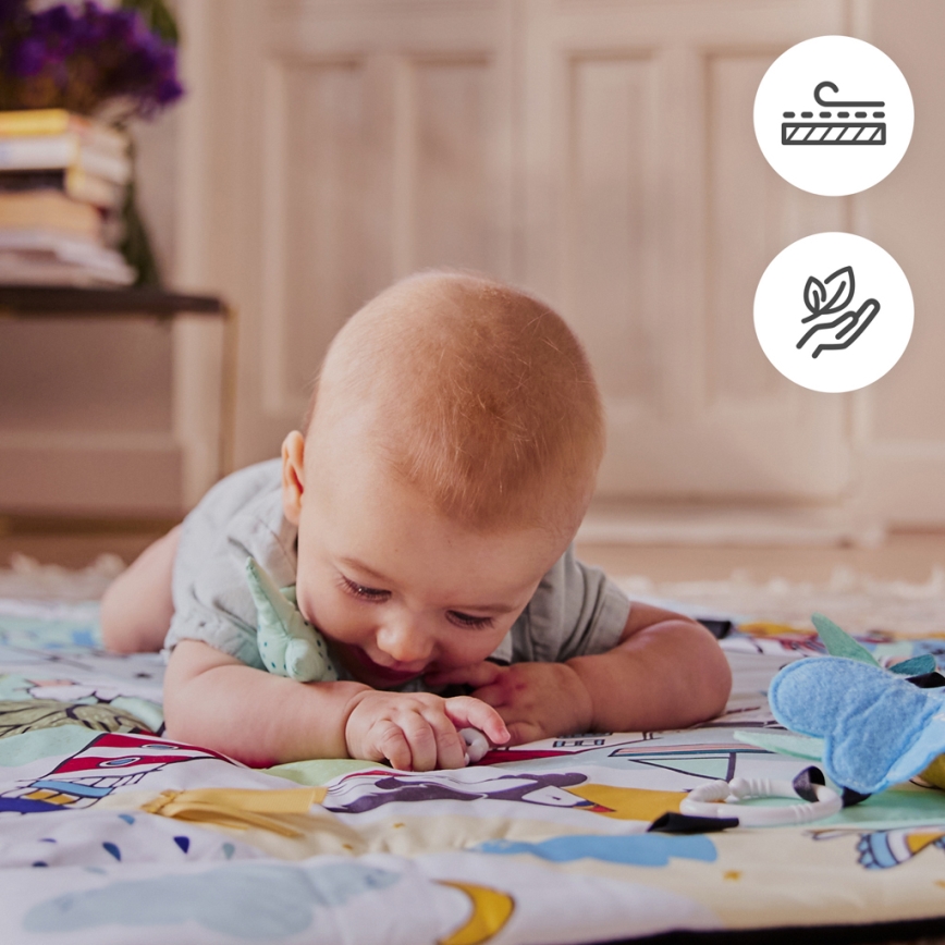 KINDERKRAFT - Children's blanket for playing SMARTPLAY Sea