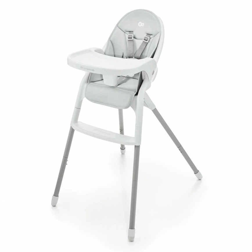 KINDERKRAFT - Children's dining chair 2in1 DINNLY grey