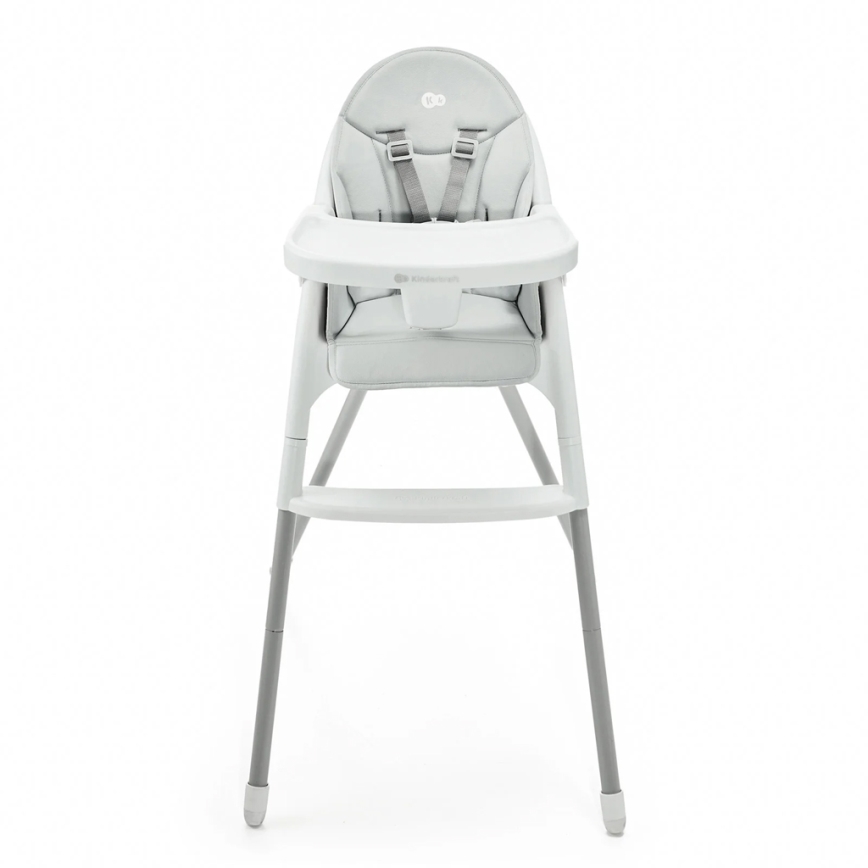 KINDERKRAFT - Children's dining chair 2in1 DINNLY grey