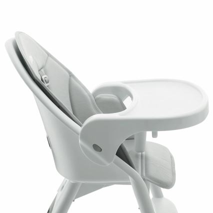 KINDERKRAFT - Children's dining chair 2in1 DINNLY grey