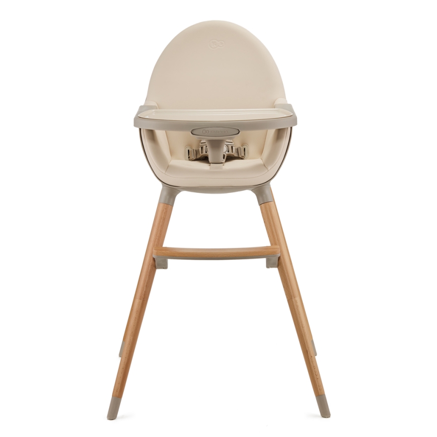 KINDERKRAFT - Children's dining chair 2v1 FINI2 beech/beige