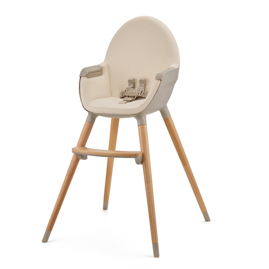 KINDERKRAFT - Children's dining chair 2v1 FINI2 beech/beige