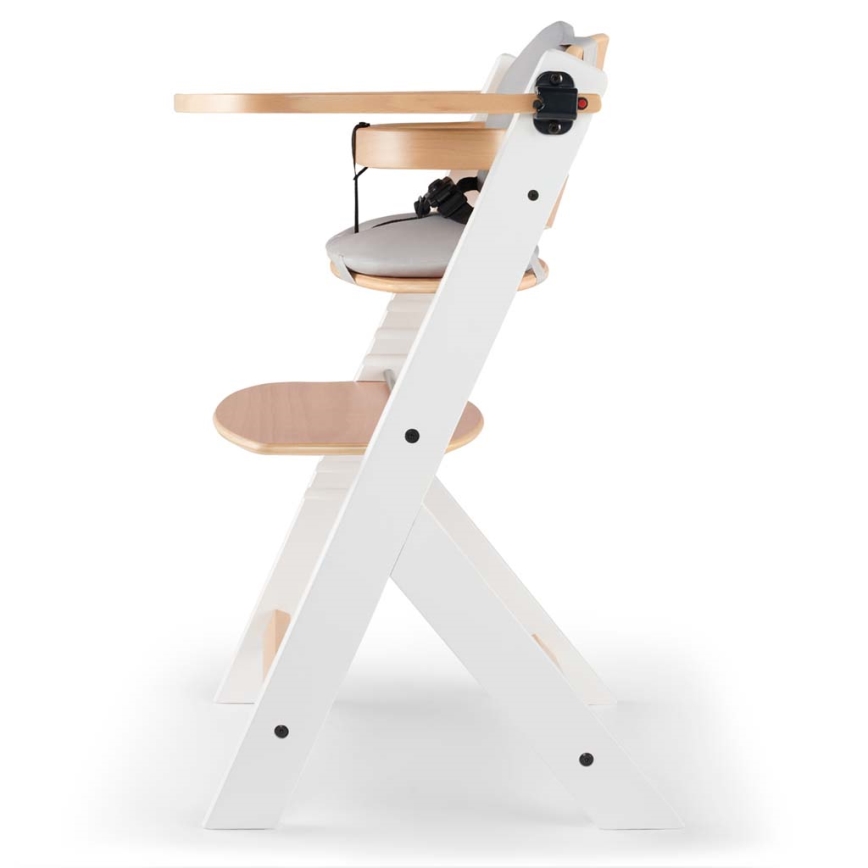 KINDERKRAFT - Children's dining chair ENOCK with cushions grey/white