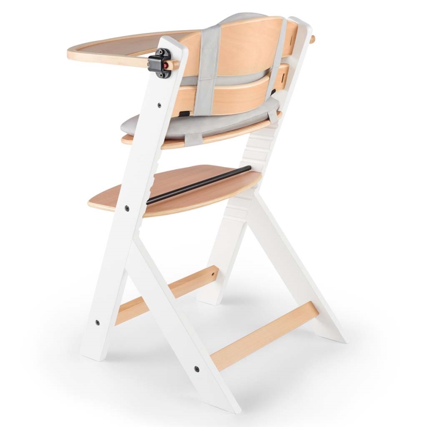 KINDERKRAFT - Children's dining chair ENOCK with cushions grey/white