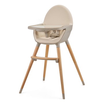 KINDERKRAFT - Children's dining chair FINI2 beech/beige