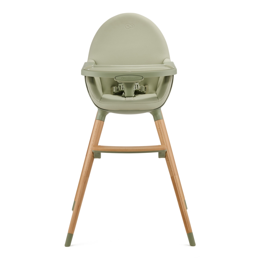 KINDERKRAFT - Children's dining chair FINI2 beech/green