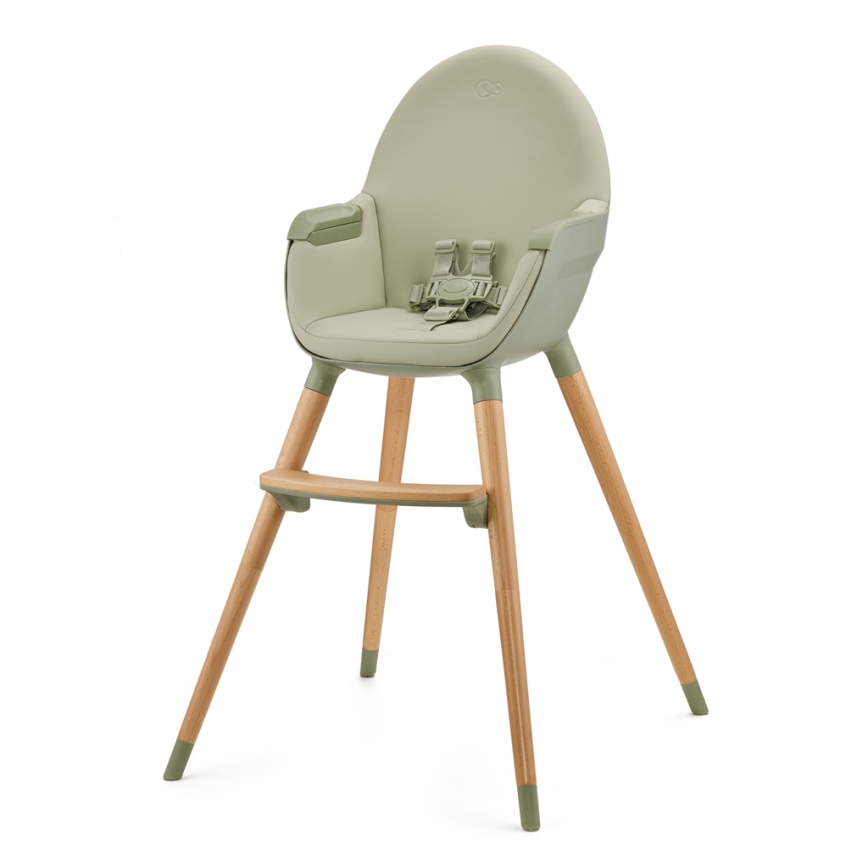 KINDERKRAFT - Children's dining chair FINI2 beech/green