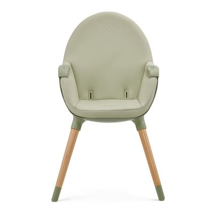 KINDERKRAFT - Children's dining chair FINI2 beech/green