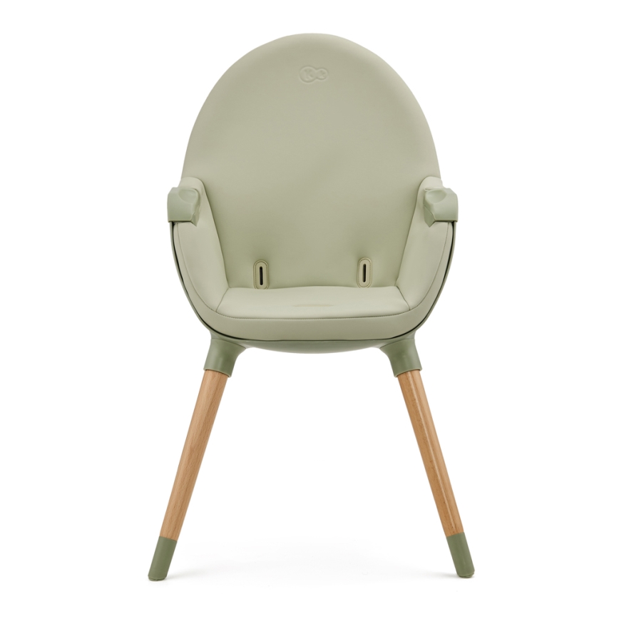 KINDERKRAFT - Children's dining chair FINI2 beech/green
