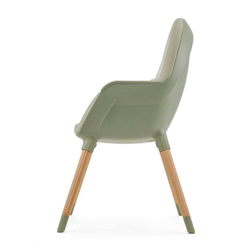 KINDERKRAFT - Children's dining chair FINI2 beech/green