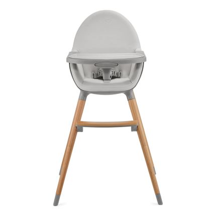 KINDERKRAFT - Children's dining chair FINI2 beech/grey