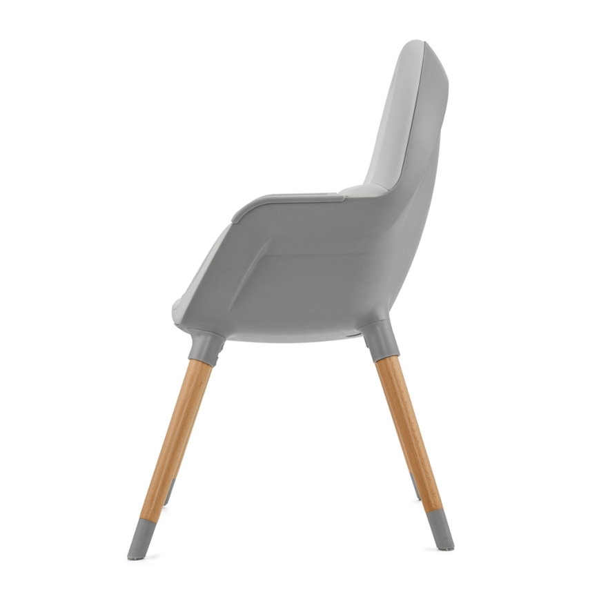 KINDERKRAFT - Children's dining chair FINI2 beech/grey