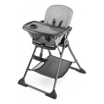 KINDERKRAFT - Children's dining chair FOLDEE grey