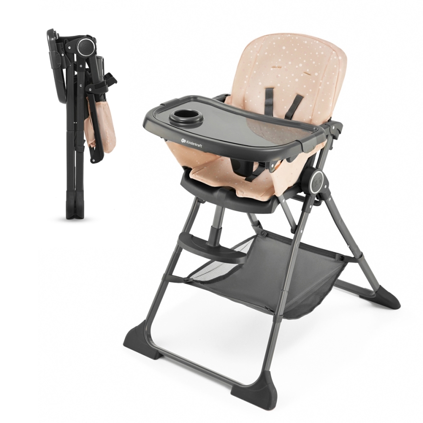 KINDERKRAFT - Children's dining chair FOLDEE pink