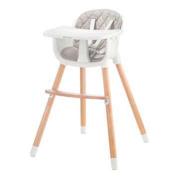 KINDERKRAFT - Children's dining chair SIENNA beech/grey