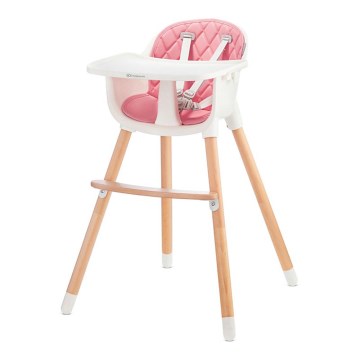 KINDERKRAFT - Children's dining chair SIENNA beech/pink