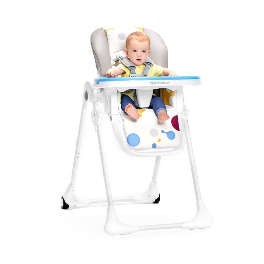 KINDERKRAFT - Children's dining chair YUMMY beige/white