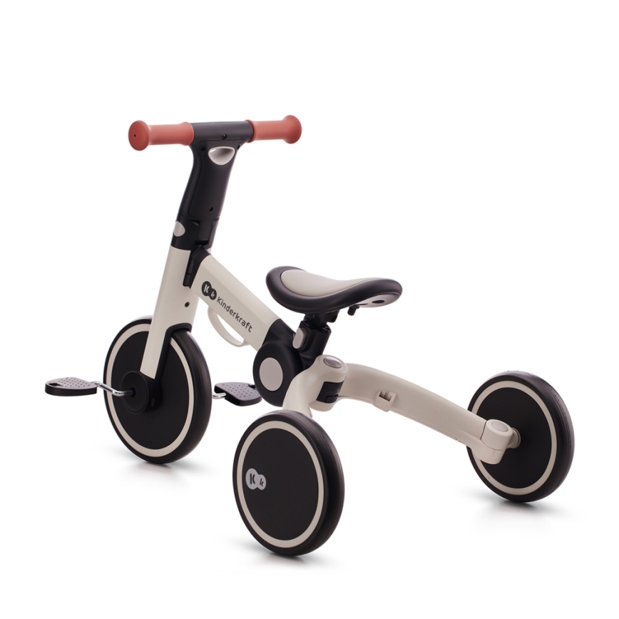 KINDERKRAFT - Children's push bike 3in1 4TRIKE grey