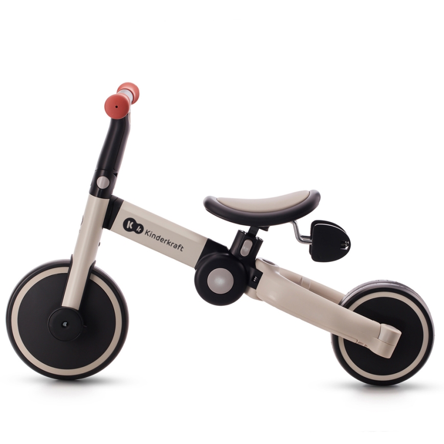 KINDERKRAFT - Children's push bike 3in1 4TRIKE grey