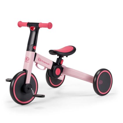 KINDERKRAFT - Children's push bike 3in1 4TRIKE pink
