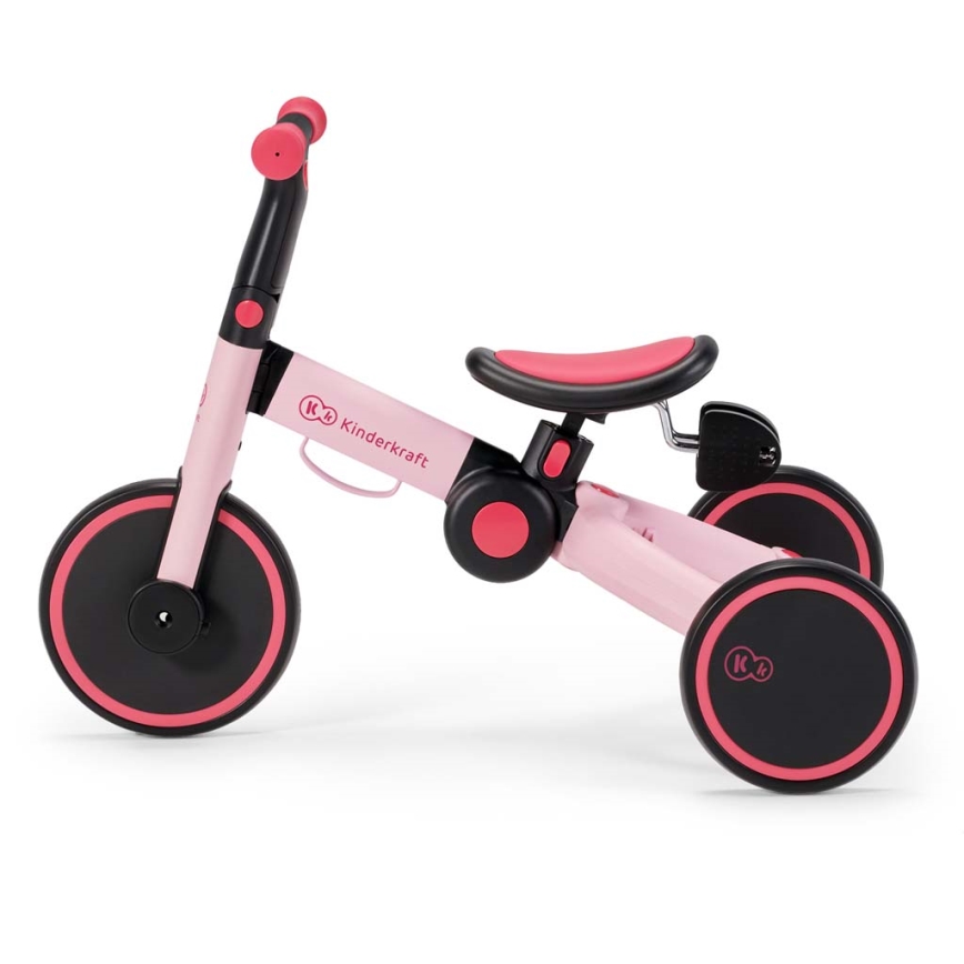 KINDERKRAFT - Children's push bike 3in1 4TRIKE pink