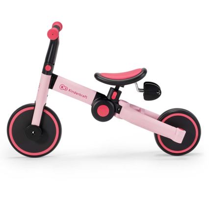 KINDERKRAFT - Children's push bike 3in1 4TRIKE pink