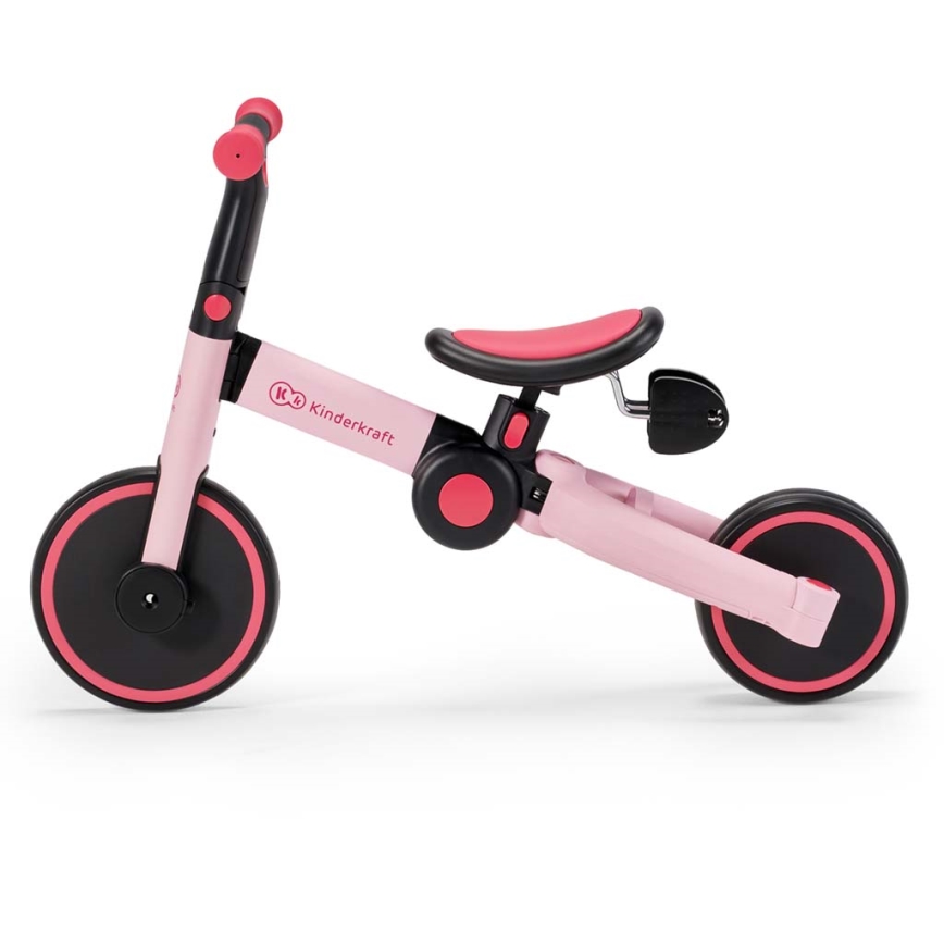 KINDERKRAFT - Children's push bike 3in1 4TRIKE pink