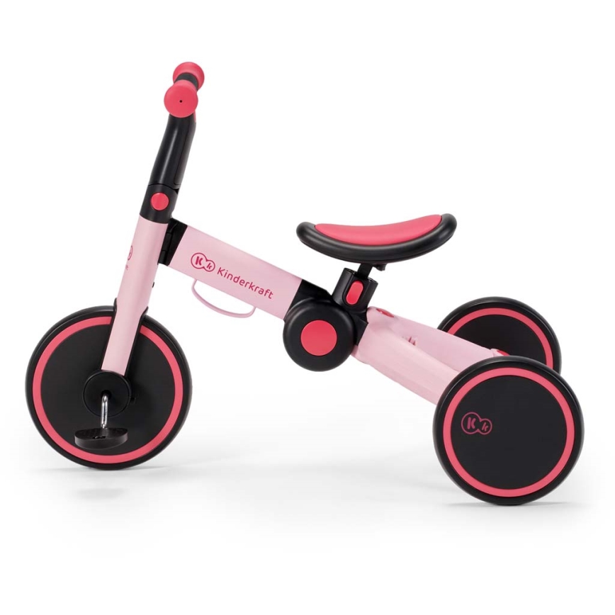 KINDERKRAFT - Children's push bike 3in1 4TRIKE pink