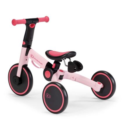 KINDERKRAFT - Children's push bike 3in1 4TRIKE pink