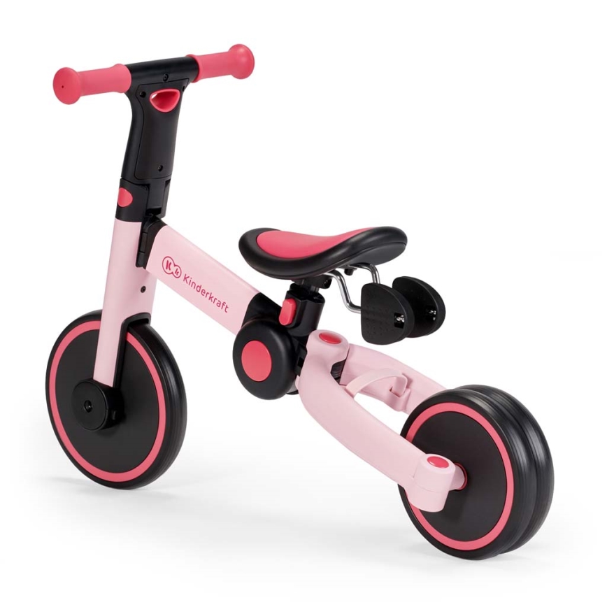KINDERKRAFT - Children's push bike 3in1 4TRIKE pink