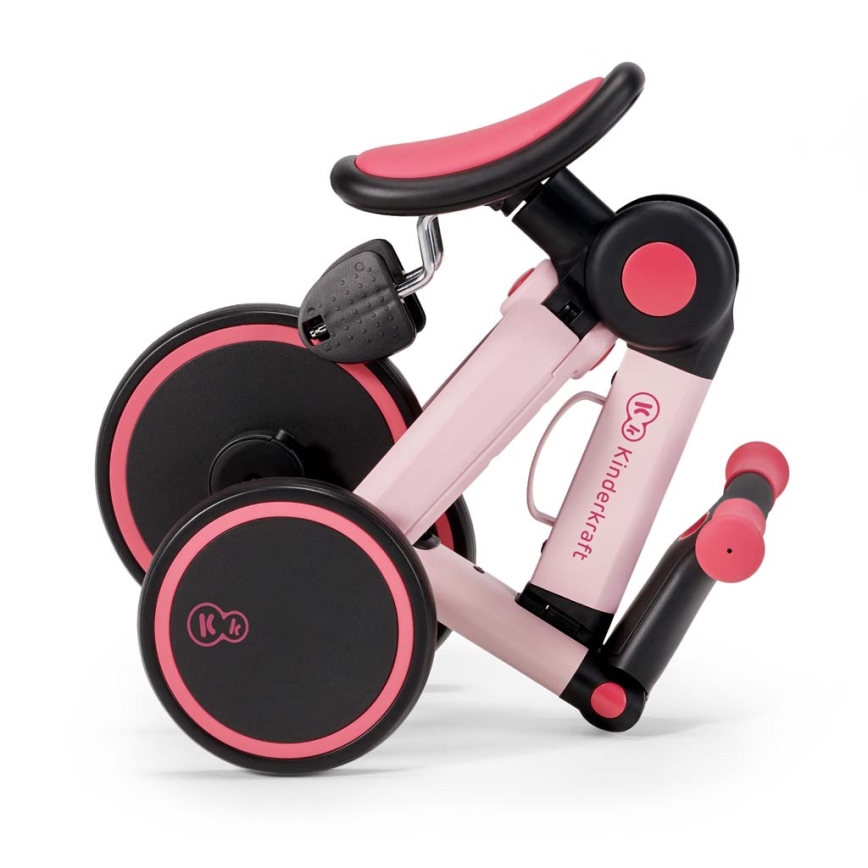 KINDERKRAFT - Children's push bike 3in1 4TRIKE pink