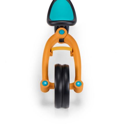 KINDERKRAFT - Children's push bike 3in1 4TRIKE yellow/turquoise