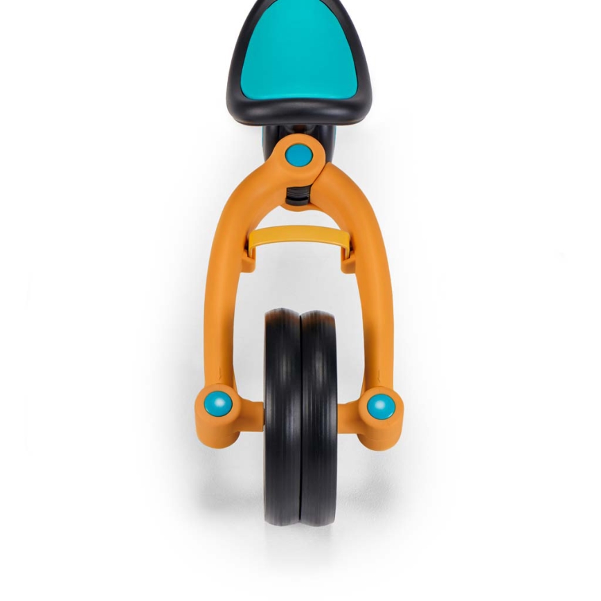 KINDERKRAFT - Children's push bike 3in1 4TRIKE yellow/turquoise