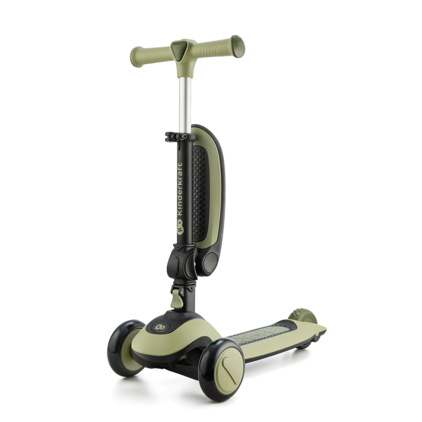 KINDERKRAFT - Children's scooter 2in1 HALLEY Grassland