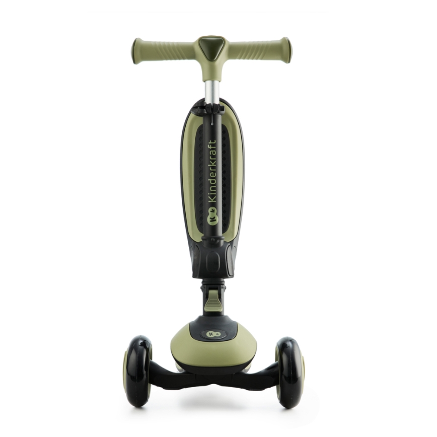 KINDERKRAFT - Children's scooter 2in1 HALLEY Grassland