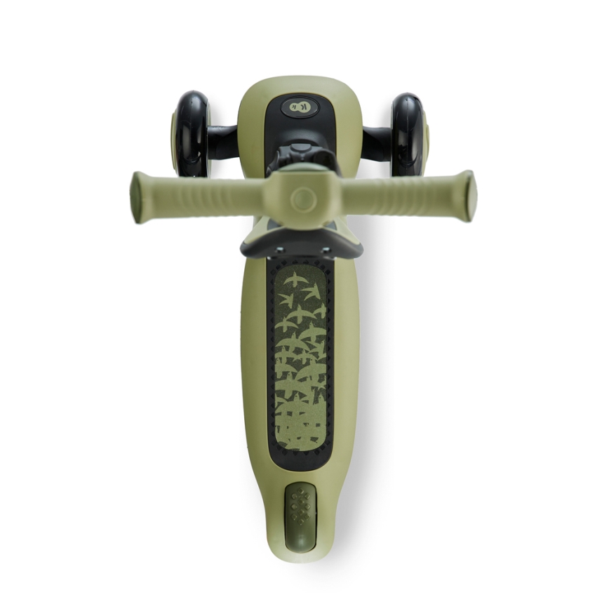 KINDERKRAFT - Children's scooter 2in1 HALLEY Grassland