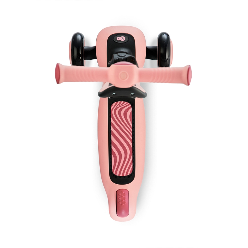 KINDERKRAFT - Children's scooter 2in1 HALLEY Rose pink