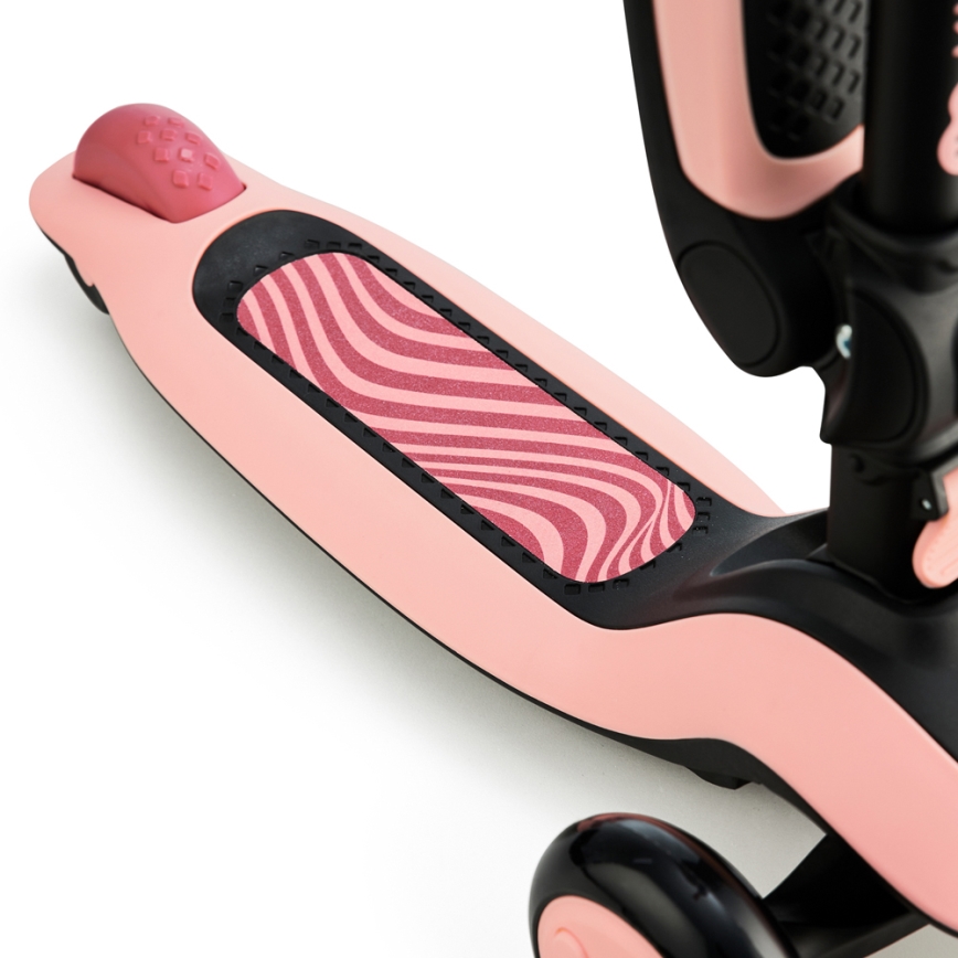 KINDERKRAFT - Children's scooter 2in1 HALLEY Rose pink