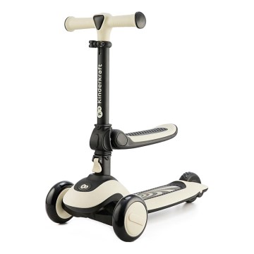 KINDERKRAFT - Children's scooter 2in1 HALLEY Stone white