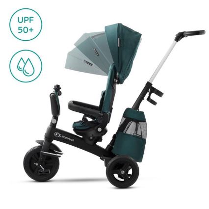 KINDERKRAFT - Children's tricycle 5in1 EASYTWIST green/black