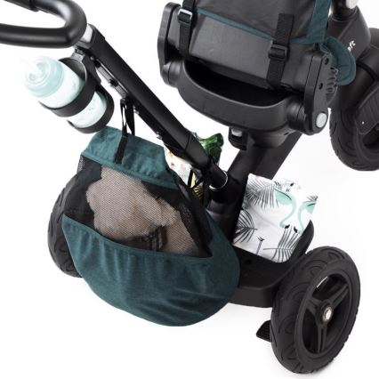 KINDERKRAFT - Children's tricycle 5in1 EASYTWIST green/black
