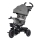 KINDERKRAFT - Children's tricycle 5in1 SPINSTEP grey