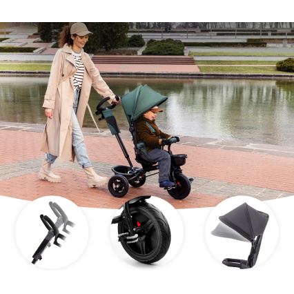 KINDERKRAFT - Children's tricycle AVEO green