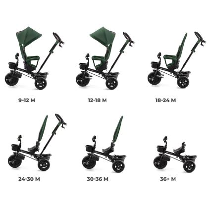 KINDERKRAFT - Children's tricycle AVEO green